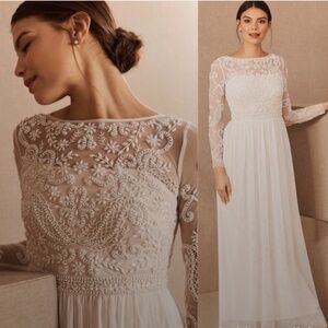 BHLDN Sinclair wedding dress